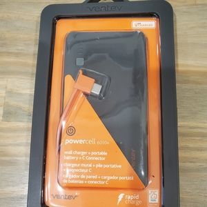 Ventev Powercell Wall Charger, Portable Battery